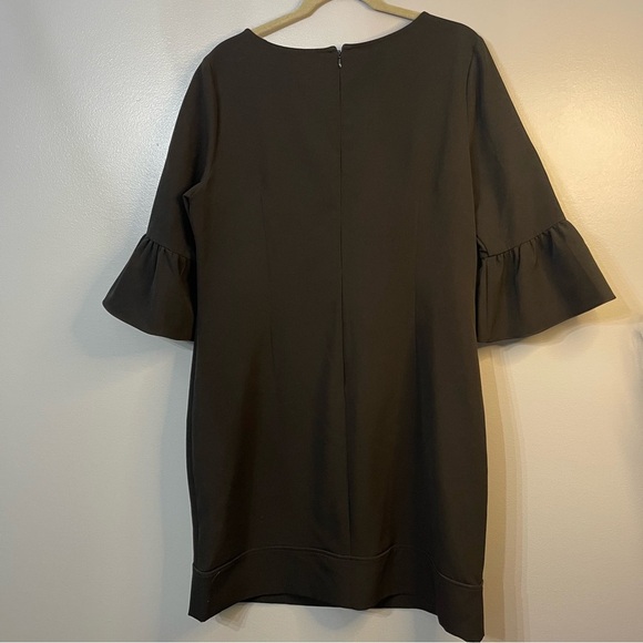 American Living Women’s Black Bell Sleeve Sheath Dress 16 - Picture 5 of 9